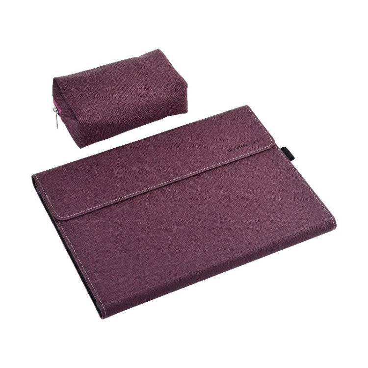 All-Inclusive Drop Case For Microsoft Surface Pro 8, Color: PC Hard Shell Wine Red With Power Pack - Others by PMC TechLife | Online Shopping South Africa | PMC TechLife | Buy Now Pay Later Mobicred