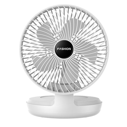 Folding Office Desktop Household Portable Small Fan, Size: 8 inch(White USB Direct Plug) - Electric Fans by PMC Jewellery | Online Shopping South Africa | PMC Jewellery | Buy Now Pay Later Mobicred