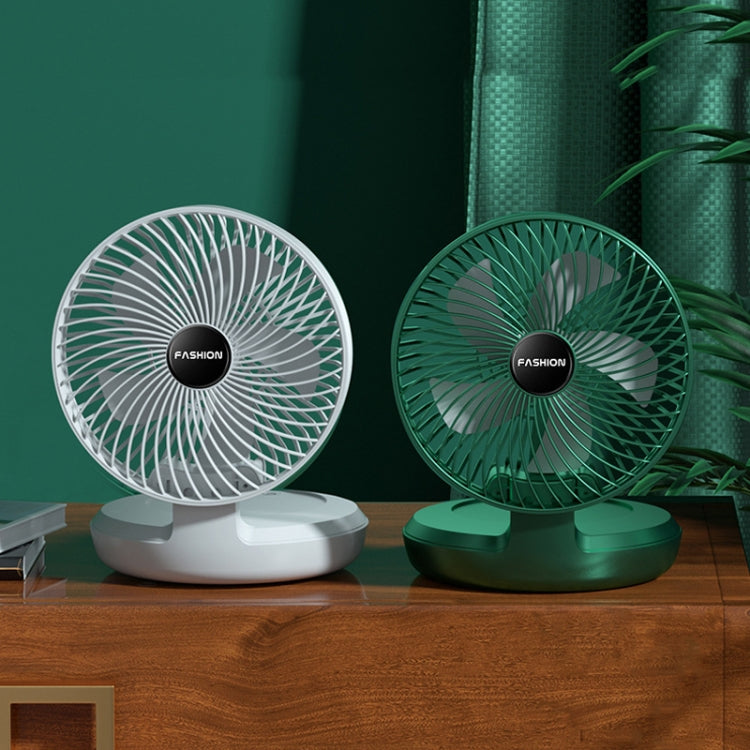 Folding Office Desktop Household Portable Small Fan, Size: 8 inch(Green USB Direct Plug) - Electric Fans by PMC Jewellery | Online Shopping South Africa | PMC Jewellery | Buy Now Pay Later Mobicred