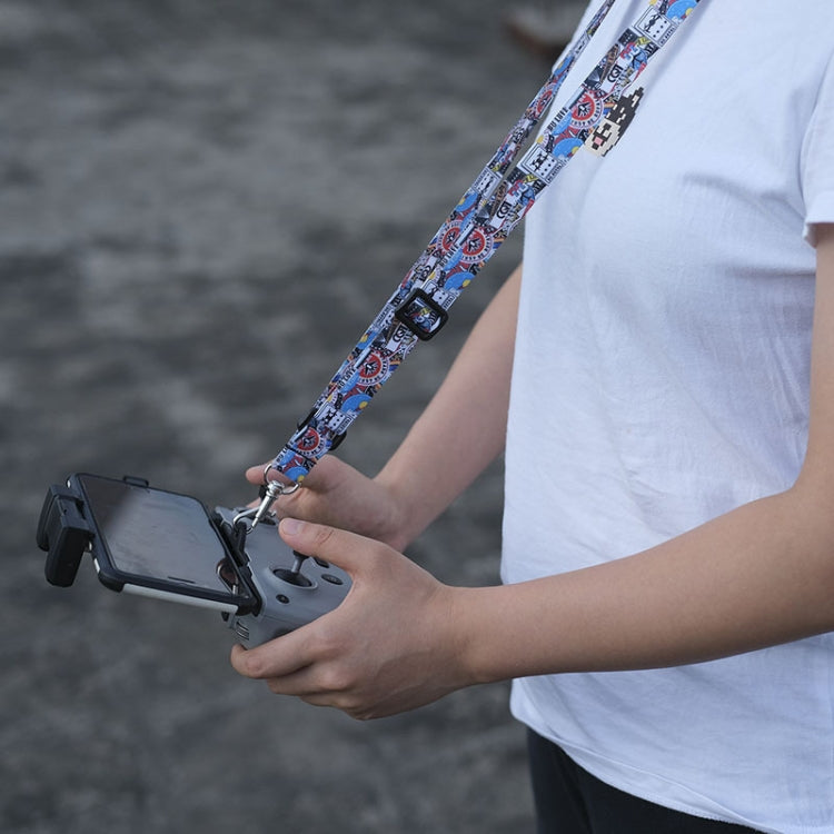 Remote Control Graffiti Lanyard for DJI Mini 3 Pro/Mavic Air 2S/Mavic Air 2/Mavic Mini 2 - Other by PMC TechLife | Online Shopping South Africa | PMC TechLife | Buy Now Pay Later Mobicred