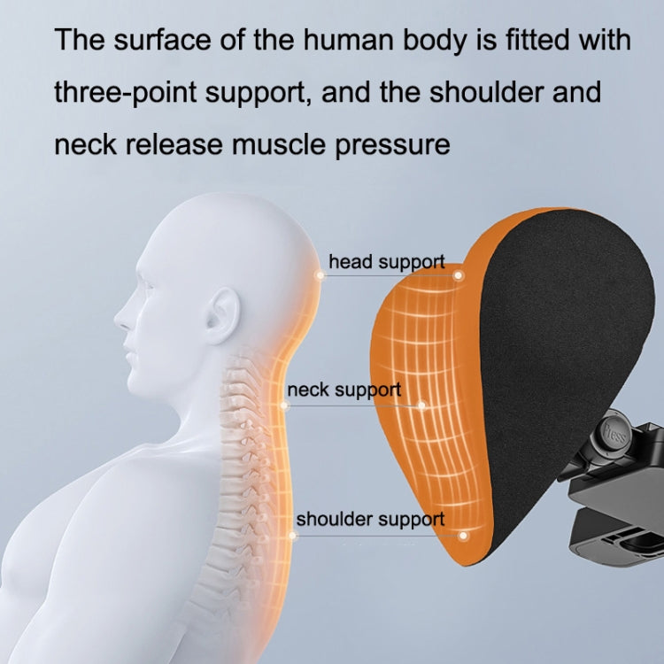 A09 Car Seat Headrest Memory Foam Comfortable Neck Pillow, Style: Without Stand (Pink) - Seat Accessories by PMC TechLife | Online Shopping South Africa | PMC TechLife | Buy Now Pay Later Mobicred