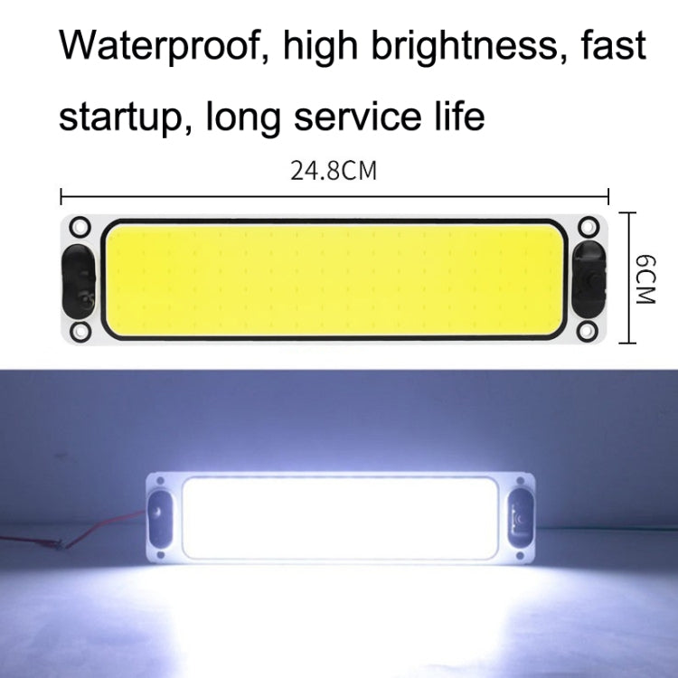 2PCS Car Cab LED Reading Light COB Truck Interior Light Dome Lamp(White Light) - Dome Lights by PMC TechLife | Online Shopping South Africa | PMC TechLife | Buy Now Pay Later Mobicred