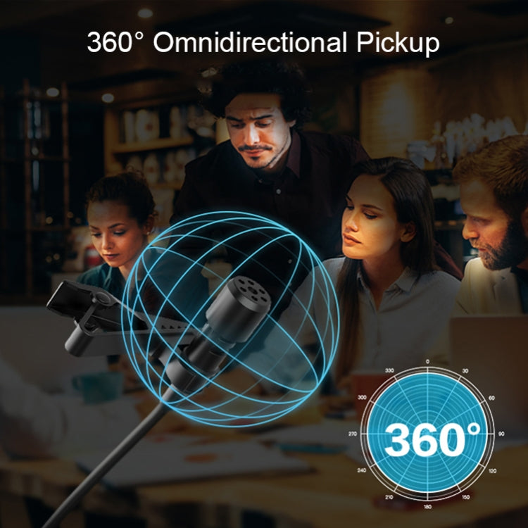 SYNCO S8 Lavalier Live Wired Microphone, Spec: Black + Type-C + 8 Pin - Microphone by SYNCO | Online Shopping South Africa | PMC TechLife | Buy Now Pay Later Mobicred