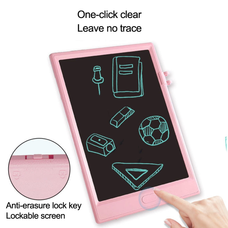 10 inch LCD Writing Board Children Hand Drawn Board, Style: Light Blue Monochrome -  by PMC Jewellery | Online Shopping South Africa | PMC Jewellery | Buy Now Pay Later Mobicred