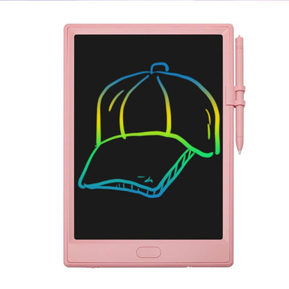 10 inch LCD Writing Board Children Hand Drawn Board, Style: Light Pink Colorful -  by PMC Jewellery | Online Shopping South Africa | PMC Jewellery | Buy Now Pay Later Mobicred