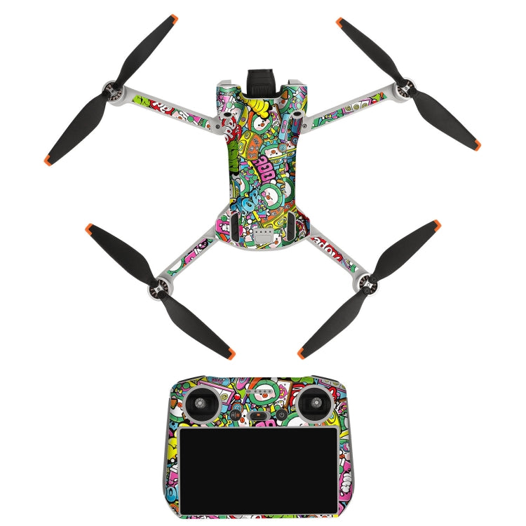 Sunnylife Drone+Remote Control Protective Sticker For DJI Mini 3 Pro RC Version(Cute Pig) - Stickers by Sunnylife | Online Shopping South Africa | PMC TechLife | Buy Now Pay Later Mobicred