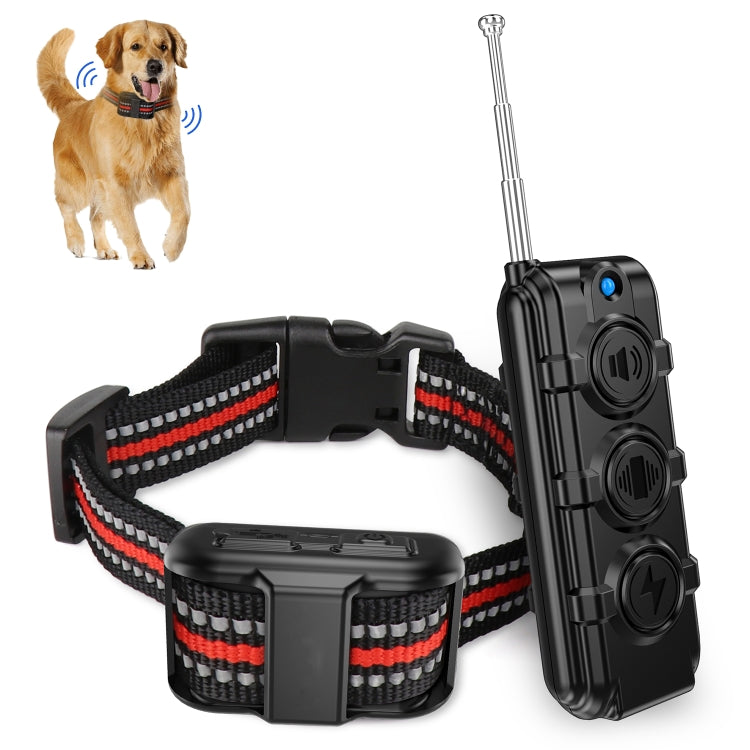 Electronic Dog Trainer Rechargeable Pet Remote Control Bark Stopper, Specification: 1 Drag 1 Red - free shipping - PMC TechLife - Order now!