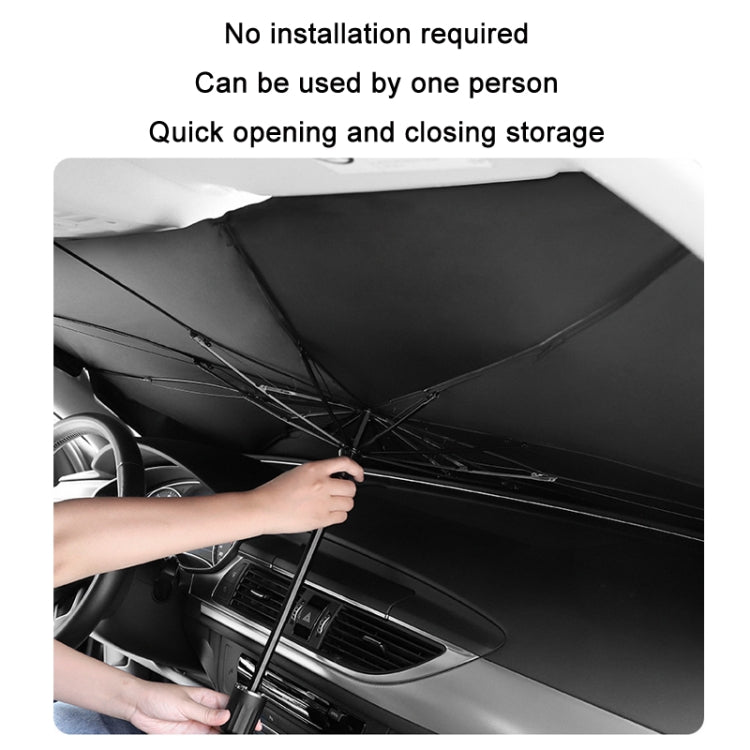 Car Windshield Telescopic Folding Thermal Insulation Parasol, Size: Silver Coated Small - Window Foils & Solar Protection by PMC TechLife | Online Shopping South Africa | PMC TechLife | Buy Now Pay Later Mobicred