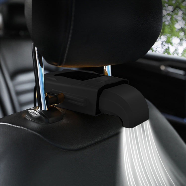 F415 Car Multifunctional Seat Back USB Fan(Black) - Heating & Fans by PMC TechLife | Online Shopping South Africa | PMC TechLife | Buy Now Pay Later Mobicred