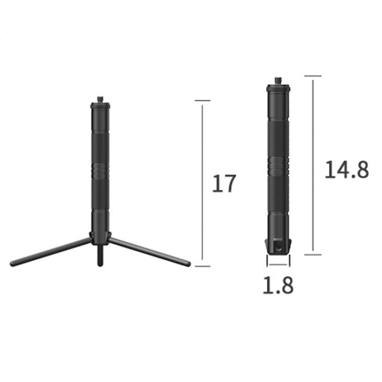 Foldable Portable Aluminum Alloy Tripod Light Stand Mobile Phone Live Tripod(Black) - Stand by PMC Jewellery | Online Shopping South Africa | PMC Jewellery | Buy Now Pay Later Mobicred