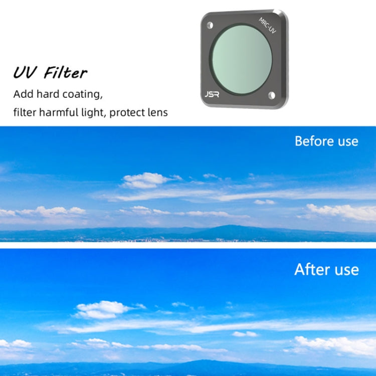 JUNESTAR Action Camera Filters For DJI Action 2,Style: ND64PL - Lens Filter by JUNESTAR | Online Shopping South Africa | PMC TechLife | Buy Now Pay Later Mobicred