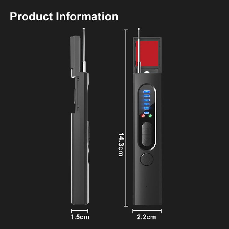 X13 Anti-monitoring Anti-GPS Locator Detector - Infrared Detector by PMC TechLife | Online Shopping South Africa | PMC TechLife