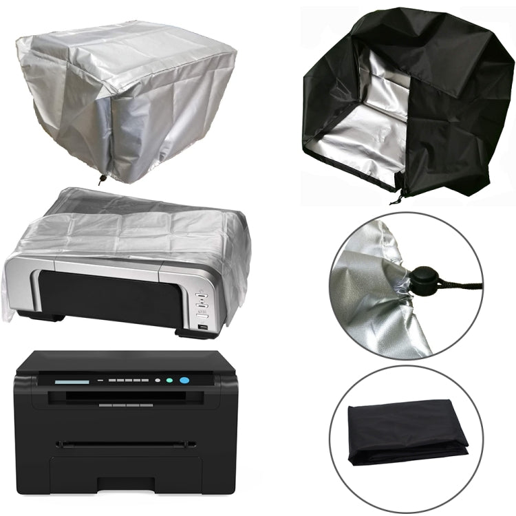 3D Printer Waterproof Cover Copier Dust Cover, Size: 43x43x32cm(Black) - Dust Covers by PMC TechLife | Online Shopping South Africa | PMC TechLife