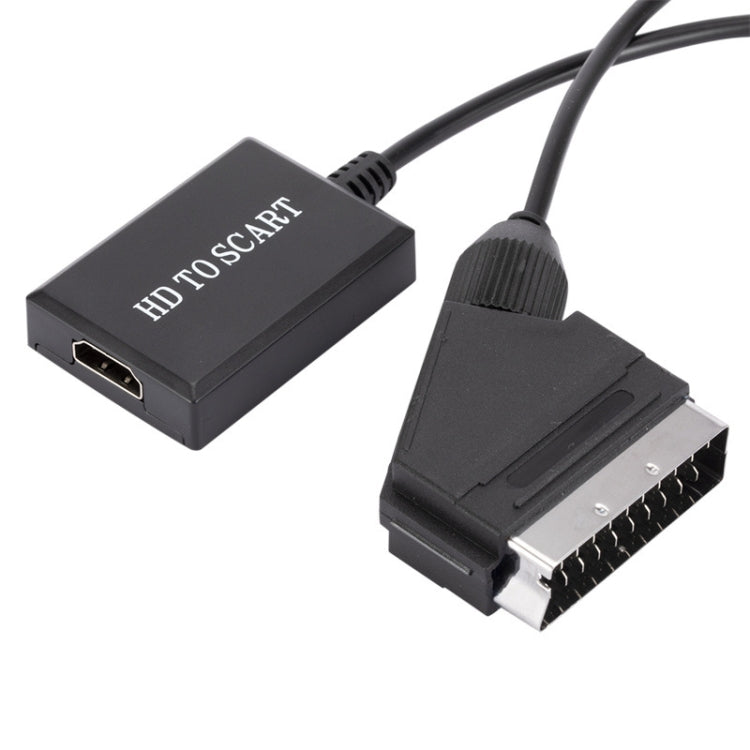HDMI To Scart Converter 1080p HD Video Adapter - Converter by PMC TechLife | Online Shopping South Africa | PMC TechLife