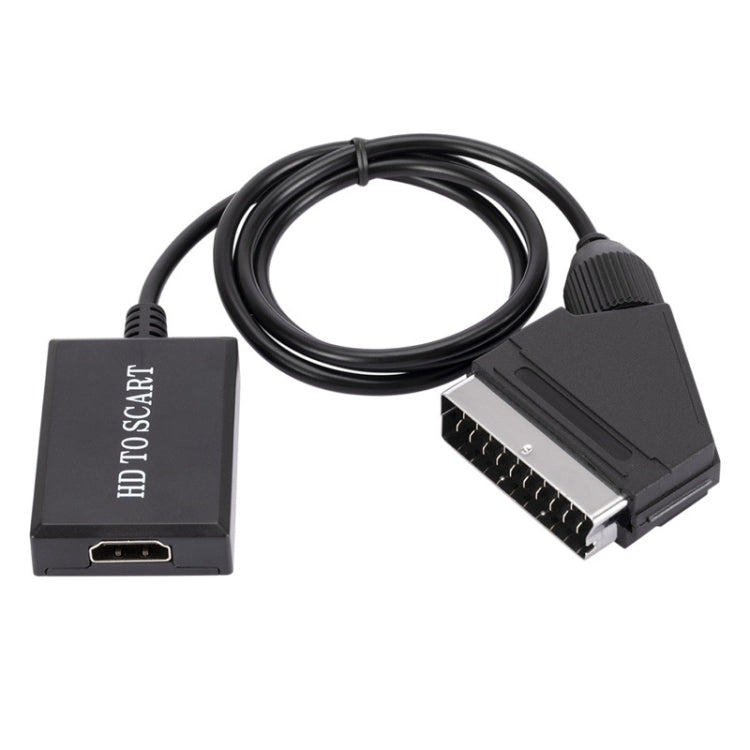 HDMI To Scart Converter 1080p HD Video Adapter - Converter by PMC TechLife | Online Shopping South Africa | PMC TechLife