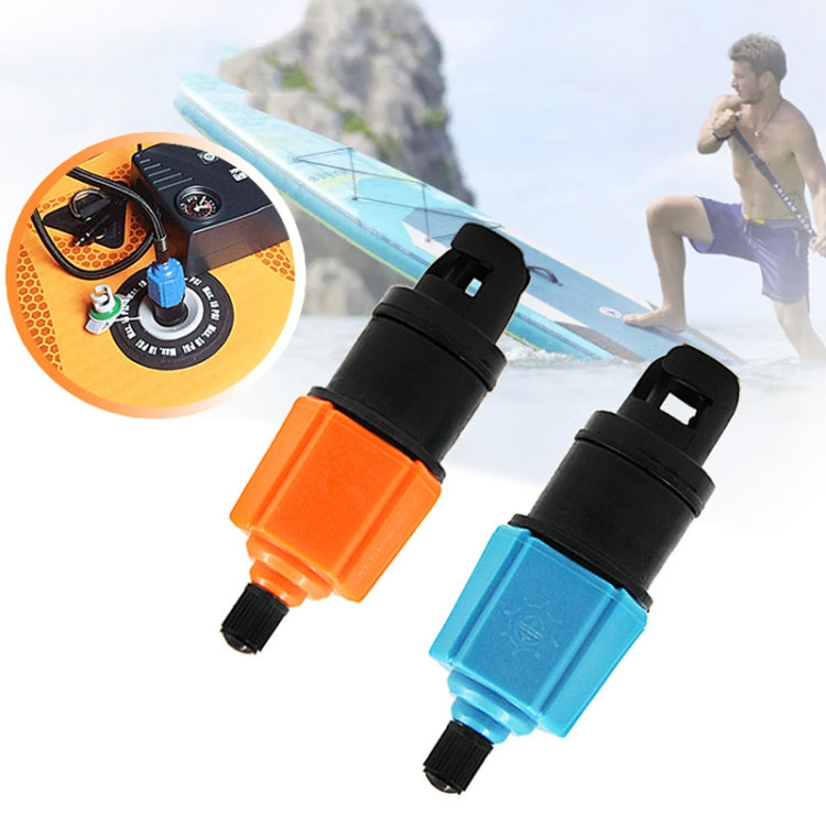 For Paddle Kayak Surfboard Valve Adapter Car Pump Conversion Head(Blue) - Inflatable Pump by PMC TechLife | Online Shopping South Africa | PMC TechLife | Buy Now Pay Later Mobicred