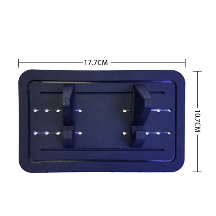 G01 Car Phone Holder Silicone Pad Center Console Tablet Holder(Black) - free shipping - PMC Jewellery - Order now!