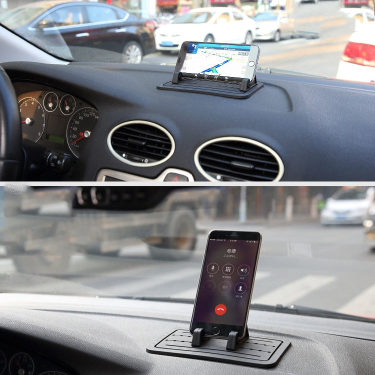 G01 Car Phone Holder Silicone Pad Center Console Tablet Holder(Black) - free shipping - PMC Jewellery - Order now!