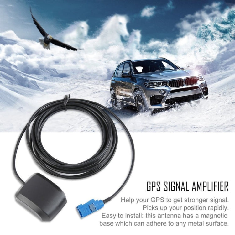 2PCS Car DVD Navigation GPS Satellite Antenna Amplifier FAKRA-C Interface - GPS Accessories by PMC TechLife | Online Shopping South Africa | PMC TechLife | Buy Now Pay Later Mobicred