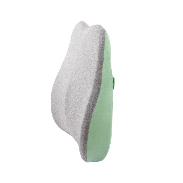 Memory Foam Lumbar Pillow Office Seat Lumbar Cushion(Green) - Cushions & Pillows by PMC TechLife | Online Shopping South Africa | PMC TechLife | Buy Now Pay Later Mobicred