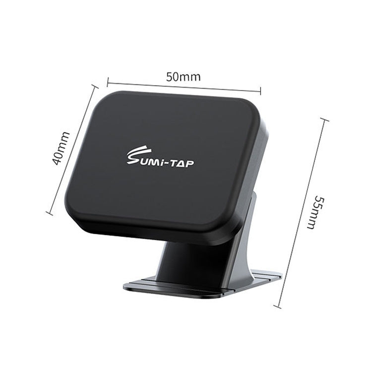 SUMITAP STM-xk565 Car Magnetic Mobile Phone Navigation Bracket Sticky Arc Base(Deep Black) - Car Holders by SUMITAP | Online Shopping South Africa | PMC Jewellery | Buy Now Pay Later Mobicred