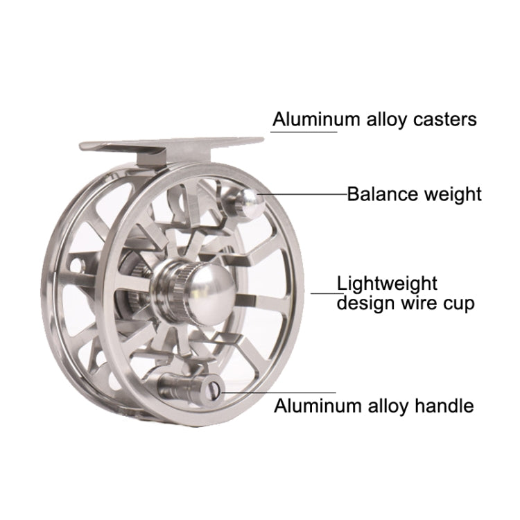 LEO 27760 LEO AL75 Aluminum Alloy CNC Flying Fishing Wheel(Swap Left and Right Hand) - Fishing Reels by LEO | Online Shopping South Africa | PMC Jewellery | Buy Now Pay Later Mobicred