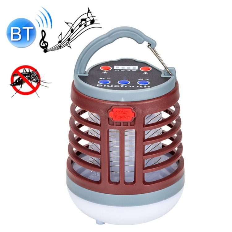 Bluetooth Audio USB Charging Lighting Mosquito Trap(W881 Brown) - Repellents by null | Online Shopping South Africa | PMC TechLife | Buy Now Pay Later Mobicred
