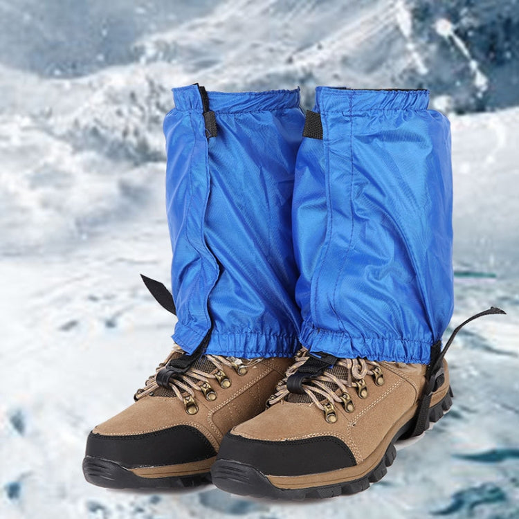 04 Outdoor Short Mountaineering Anti-Snow Leg Covers(Red) - Mountaineering Outfit by PMC TechLife | Online Shopping South Africa | PMC TechLife | Buy Now Pay Later Mobicred
