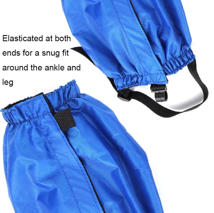 04 Outdoor Short Mountaineering Anti-Snow Leg Covers(Red) - Mountaineering Outfit by PMC TechLife | Online Shopping South Africa | PMC TechLife | Buy Now Pay Later Mobicred