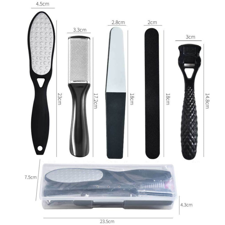 DT17-1 17 In 1 Pedicure Kit Foot File And Grinder Exfoliating Manicure And Pedicure Tools(White) - Grinding Tools & Accessories by null | Online Shopping South Africa | PMC Jewellery | Buy Now Pay Later Mobicred