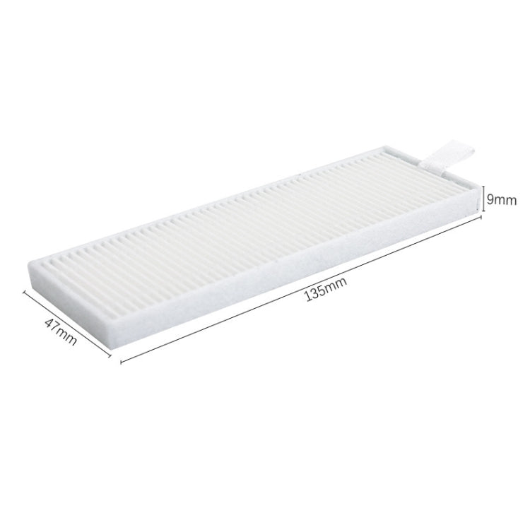 Main Brush +2 Filters+2 Side Brushes For 360 X100/X100 MAX Robot Vacuum Accessories - Other Accessories by PMC TechLife | Online Shopping South Africa | PMC TechLife