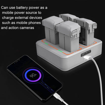 CYNOVA  Two-Way Charging Butler Can Charge 4 Batteries For DJI Mini 3 Pro - Other by CYNOVA | Online Shopping South Africa | PMC Jewellery | Buy Now Pay Later Mobicred