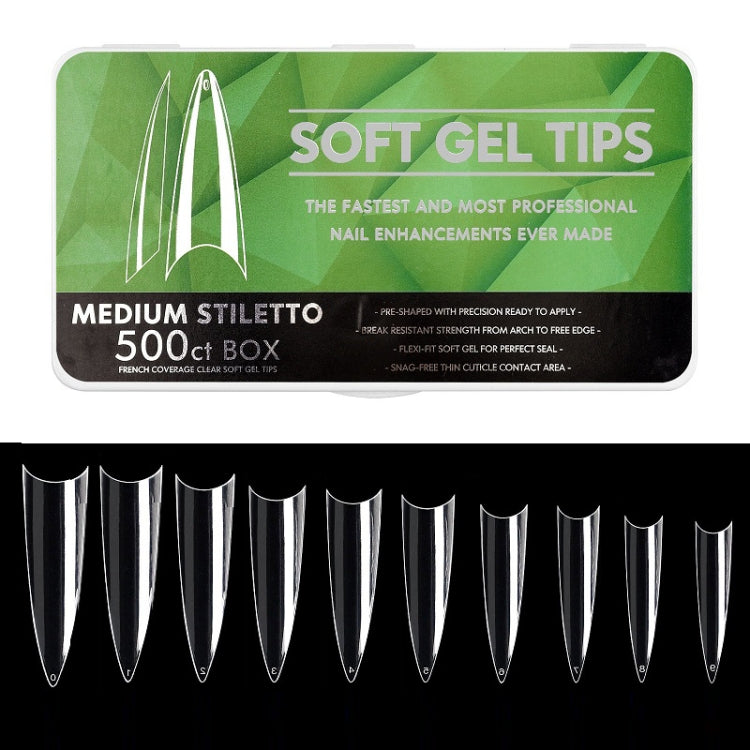 Scratch-free Ultra-thin Seamless Manicure Nail Plate, Shape: 13 Ghost Spike Armor - free shipping - PMC Jewellery - Order now!