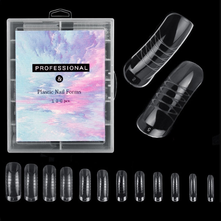 2 Boxes Nail Crystal Rapid Light Therapy Extension Nail Model, Shape: 120 PCS 03 - Nail Stickers by PMC Jewellery | Online Shopping South Africa | PMC Jewellery | Buy Now Pay Later Mobicred