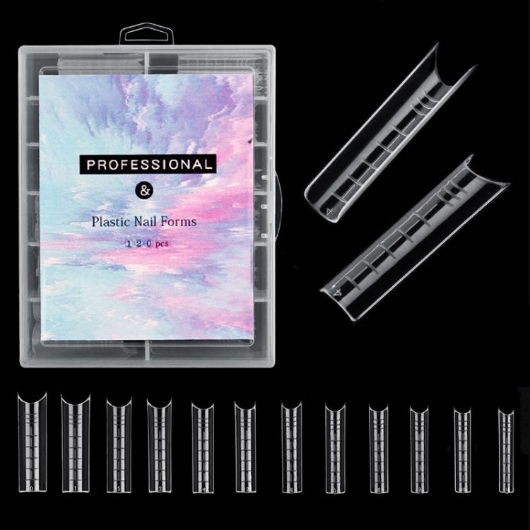 2 Boxes Nail Crystal Rapid Light Therapy Extension Nail Model, Shape: 120 PCS 07 - free shipping - PMC Jewellery - Order now!