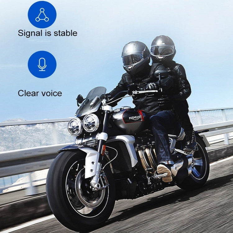 Motorcycle Helmet Call Music Navigation Bluetooth Headset, Color: Green(Hard Pipe Microphone) - free shipping - PMC TechLife - Order now!