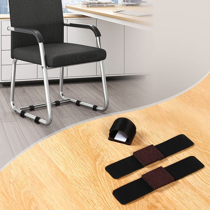 6 PCS U-shaped Iron Tube Dining Table Foot Cover Office Computer Chair Leg Protector(18-35mm) - Furniture Accessories by PMC Jewellery | Online Shopping South Africa | PMC Jewellery