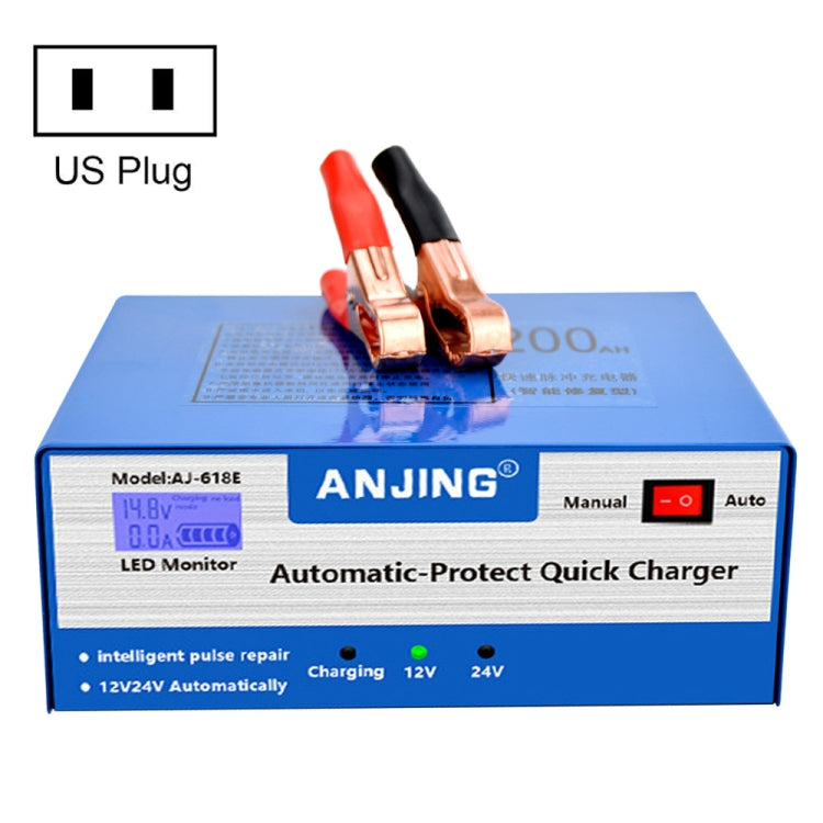 ANJING AJ-618E Battery Charger Car Battery Repairer, Model: US Plug - Battery Charger by PMC Jewellery | Online Shopping South Africa | PMC Jewellery | Buy Now Pay Later Mobicred