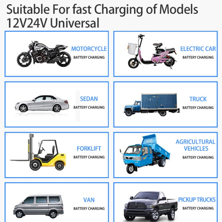 ANJING AJ-618E Battery Charger Car Battery Repairer, Model: UK Plug - Battery Charger by PMC Jewellery | Online Shopping South Africa | PMC Jewellery | Buy Now Pay Later Mobicred