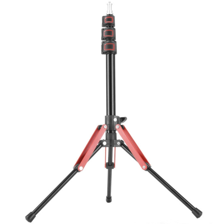 Aluminum Alloy Folding Mobile Phone Stand Live Selfie Floor Stand(Red) - Stand by PMC TechLife | Online Shopping South Africa | PMC TechLife | Buy Now Pay Later Mobicred