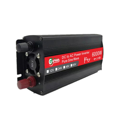 Gurxun 6000W High Power Sine Wave Inverter With Single Digital Display, Specification: 48V-220V - Pure Sine Wave by Gurxun | Online Shopping South Africa | PMC Jewellery | Buy Now Pay Later Mobicred