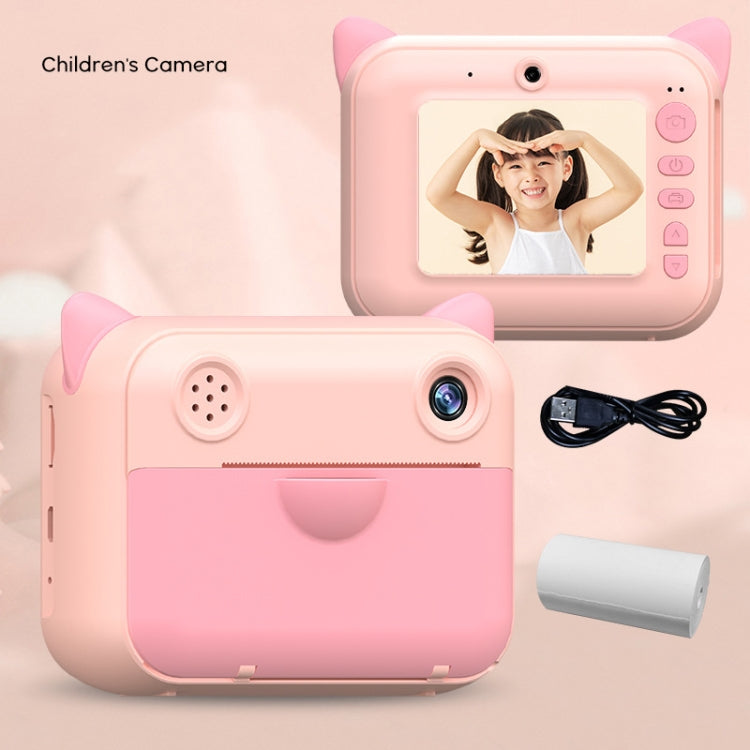 CP01 2.4 Inch HD Screen Kids Toy Thermal Printing Camera no Memory Card(Pink) - Children Cameras by PMC Jewellery | Online Shopping South Africa | PMC Jewellery | Buy Now Pay Later Mobicred