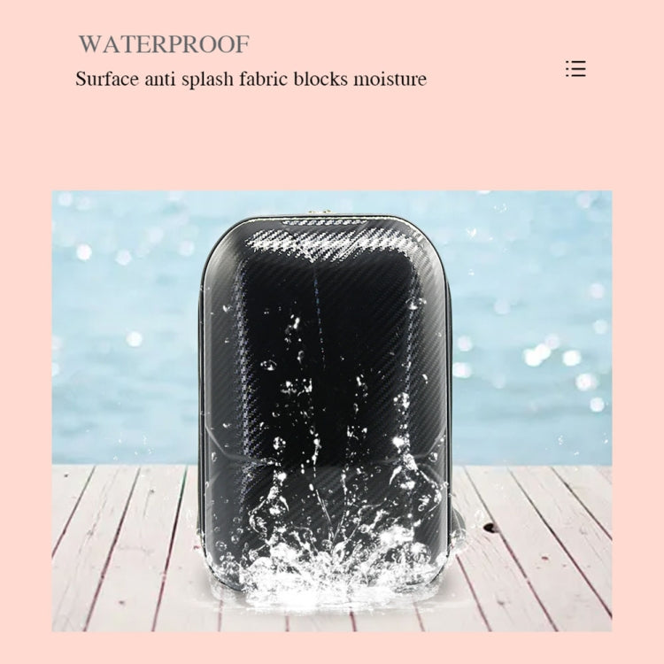 Hard Shell PC Carbon Fiber Backpack for DJI Mini 3 Pro Drone(Dark Grey) - Other by PMC TechLife | Online Shopping South Africa | PMC TechLife | Buy Now Pay Later Mobicred