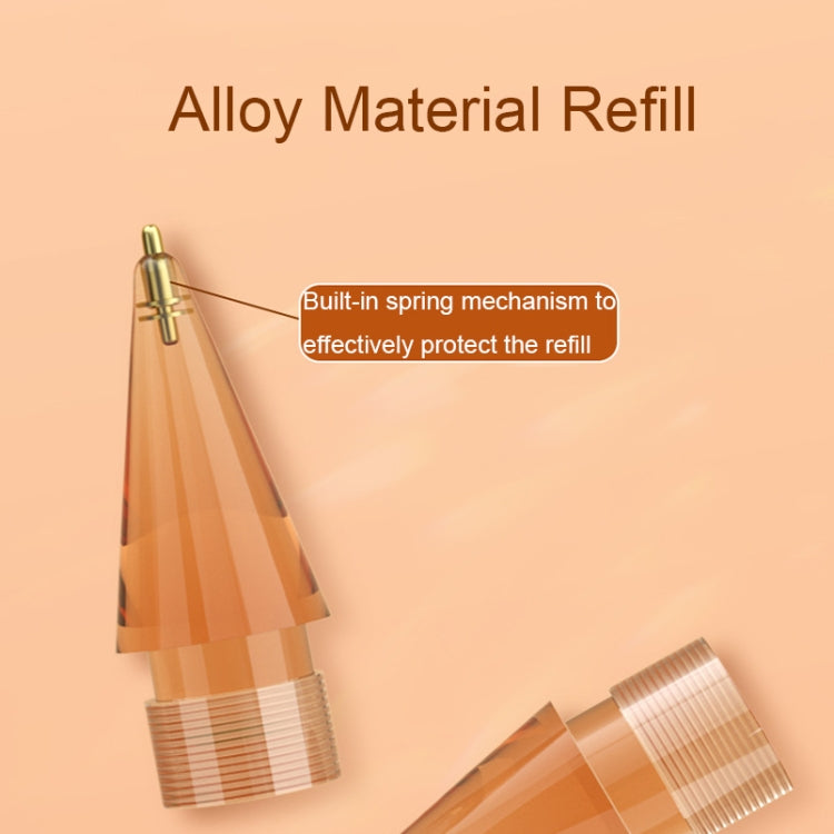 For Apple Pencil 1/2 2pcs Stylus Transparent Replacement Needle Nib, Spec: Extended (Blue) - Pencil Accessories by PMc TechLife | Online Shopping South Africa | PMc TechLife | Buy Now Pay Later Mobicred