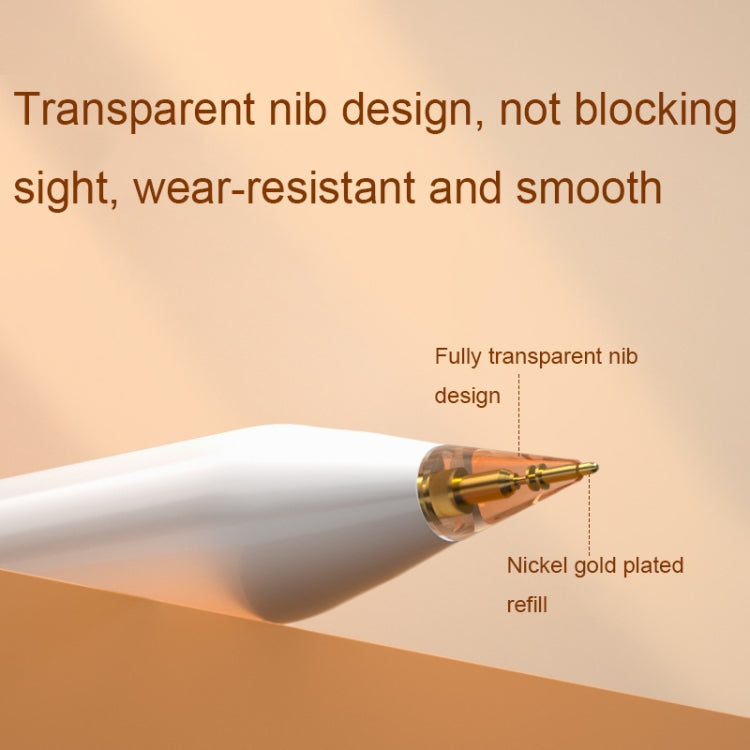 For Apple Pencil 1/2 2pcs Stylus Transparent Replacement Needle Nib, Spec: Round (Purple) - Pencil Accessories by PMc TechLife | Online Shopping South Africa | PMc TechLife | Buy Now Pay Later Mobicred