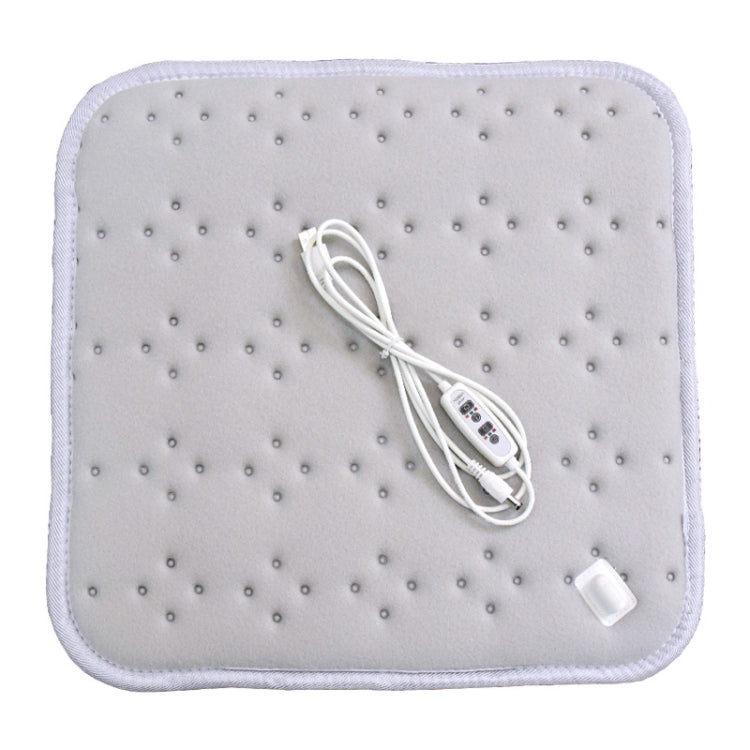 11696 5V USB Plug-in Car Timing Heating Seat Cushion(45x45cm) - Seat Accessories by PMC TechLife | Online Shopping South Africa | PMC TechLife | Buy Now Pay Later Mobicred