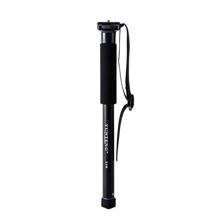 YUNTENG 218 Lightweight Portable Camera Single Frame Camera Phone Bracket(Black) - Monopods by YUNTENG | Online Shopping South Africa | PMC TechLife | Buy Now Pay Later Mobicred