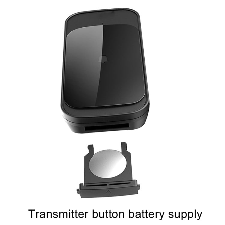 C03 1 For 1 Home Wireless IP44 Waterproof Touch Sensor Doorbell(US Plug White) - free shipping - PMc TechLife - Order now!