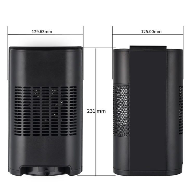 N8 Table Air Heater Indoor Quick Heat Energy Saving Electric Heater,  Specification: EU Plug(Black) - Electric Heaters by PMC TechLife | Online Shopping South Africa | PMC TechLife