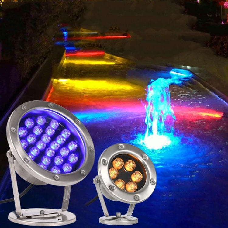 LED Underwater Light Pool Fish Pond Fountain Waterproof Landscape Light 24W(Green) - Underwater Lights by PMc TechLife | Online Shopping South Africa | PMc TechLife | Buy Now Pay Later Mobicred